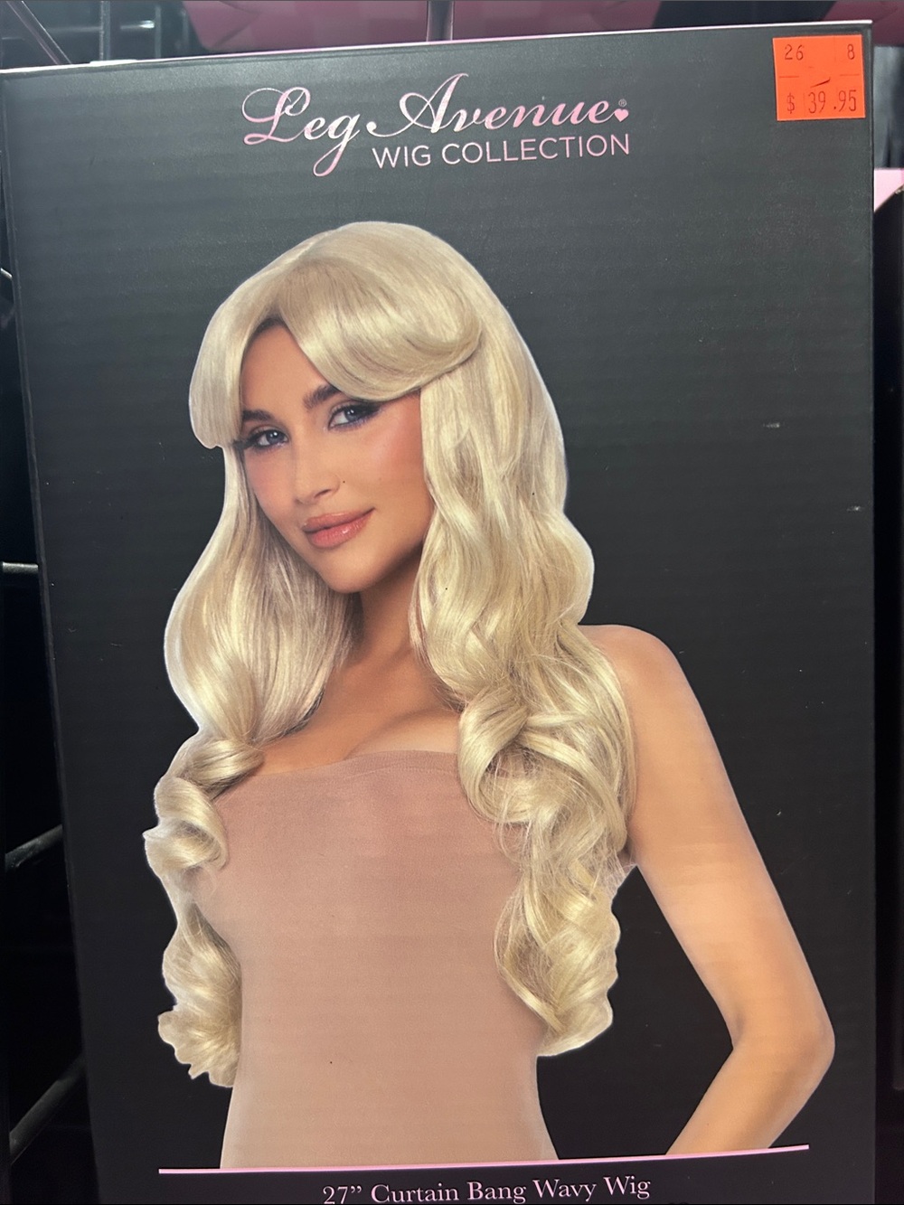 Leg Avenue Honey Blonde Long Wavy Wig